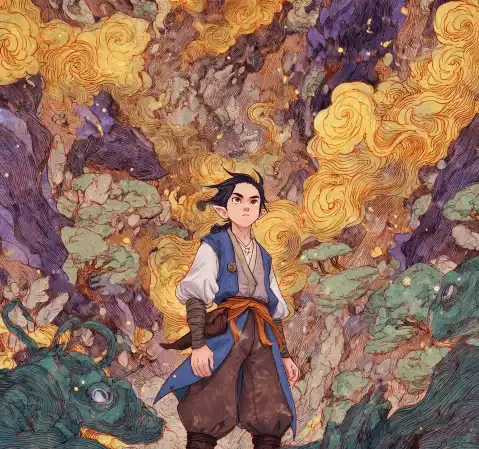 恋爱漫画《春日已至》封面，男女主角在樱花树下相遇